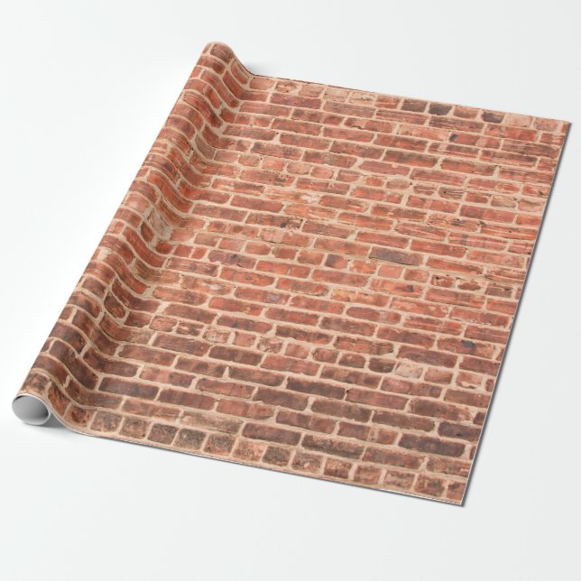 Papel De Regalo Brick Wall with Dark Gradient at Bottombrick,wall, (Desenrollado)