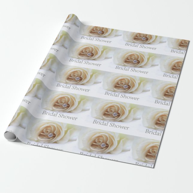 Papel De Regalo Bridal Shower (Desenrollado)