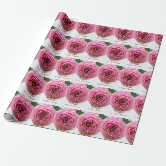 Papel De Regalo Bridal Shower (Desenrollado)