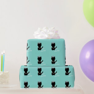 Papel De Regalo Bride Co Verde azulada Blue Personalizado Fiesta d