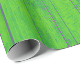 Papel De Regalo Bright Mint Green Bamboo Madera Esmeralda Meadow