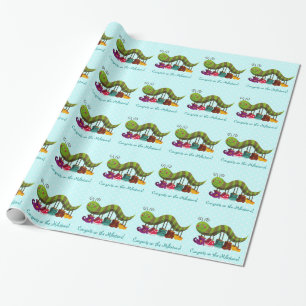 Papel de Regalo Brillante Catty Caterpillar 60cm x