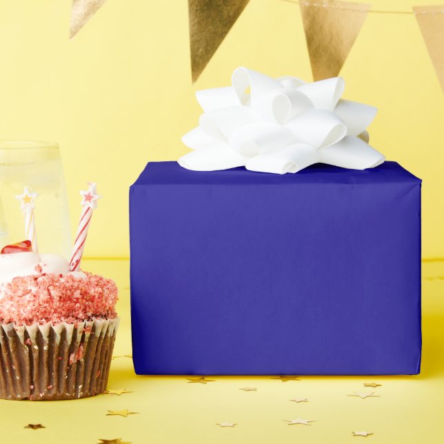 Papel de Regalo Brillante Ultramarino (Fiesta de cumpleaños )