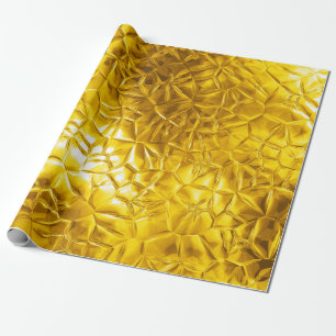 Papel De Regalo Brillo del oro