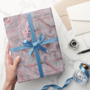 Papel De Regalo Broche de Rosa Discreta