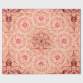 Papel De Regalo Broche Rosa Luz de Vela