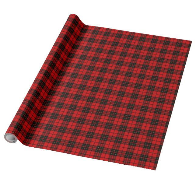 Papel De Regalo Brodie tartan (Desenrollado)