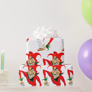 Papel De Regalo Bromista con tarjetas