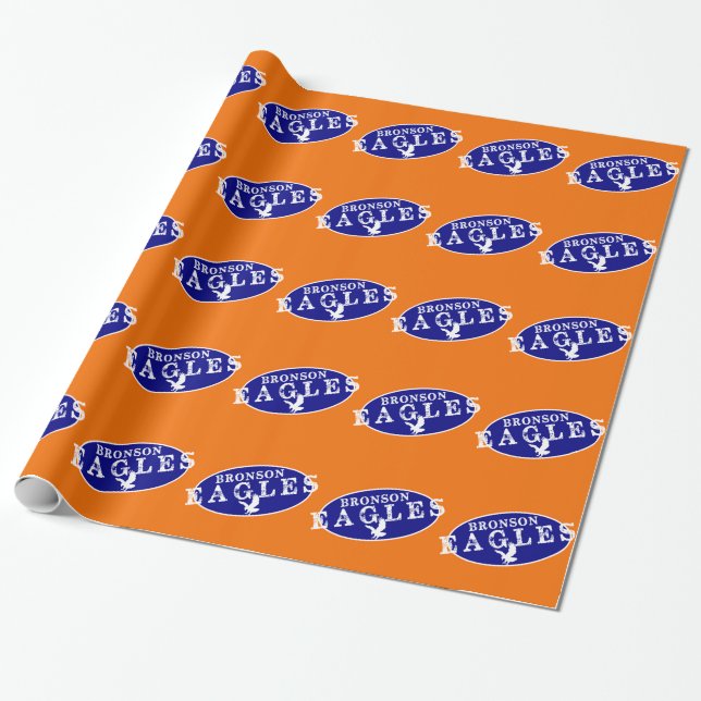 Papel De Regalo Bronson Eagles (Desenrollado)