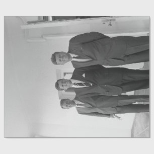 Papel De Regalo Bros, Presidente John Kennedy, Robert y Ted