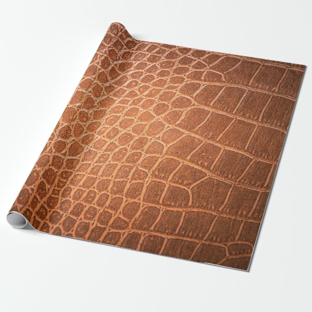 Papel De Regalo Brown skin leather texture backgroundskin,abstract (Desenrollado)