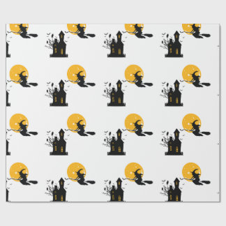 Papel De Regalo bruja de Halloween