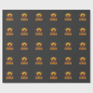 Papel De Regalo Bruja Escoba de Peluquero de Halloween Casa Embruj