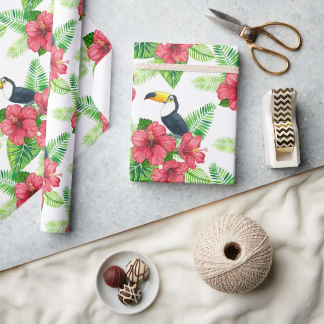 Papel De Regalo Buceo toscano y tropical (Artesanía)