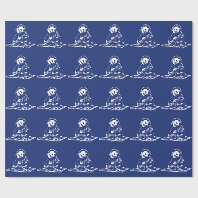 Papel De Regalo Buda Panda (Superficie plana)