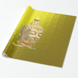 Papel De Regalo buddha en oro