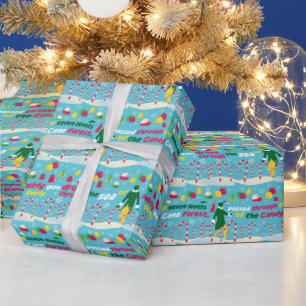 Papel De Regalo Buddy the Elf Candy Pattern