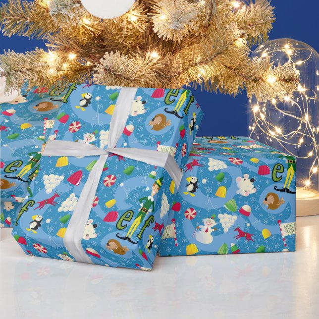 Papel De Regalo Buddy the Elf Personalizado Pattern (Vacaciones)