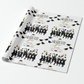 Papel De Regalo ¡Buen Trabajo, Graduado! Es hora de celebrar al Fi