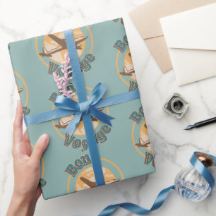 Papel De Regalo Buen viaje Diseño de viaje por el mundo