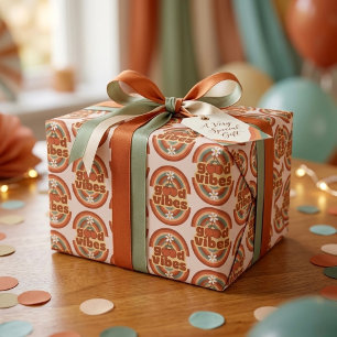 Papel De Regalo Buenas Vibraciones