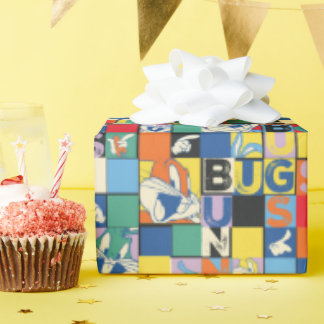 Papel De Regalo BUGS BUNNY™ Colorful Name y Face Checker
