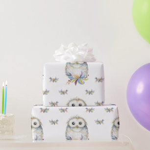 Papel De Regalo Búho