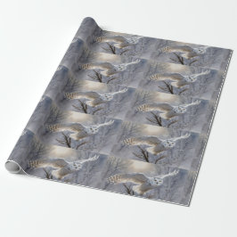 Papel De Regalo Búho