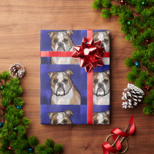 Papel De Regalo Bulldog