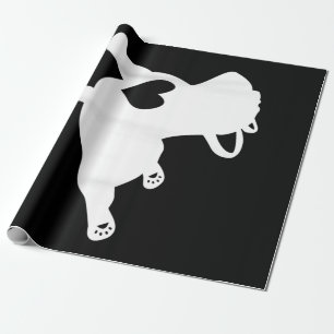 Papel De Regalo Bulldog francés Yoga Pose Love Heart Gift