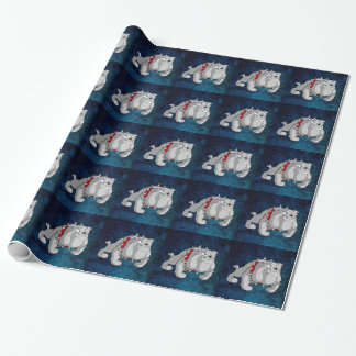 PAPEL DE REGALO BULLDOG GRAY PERSONALIZADO