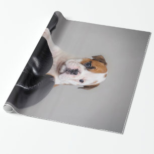 Papel De Regalo Bulldog lindo Boxer Bulldog inglés Lover Gift