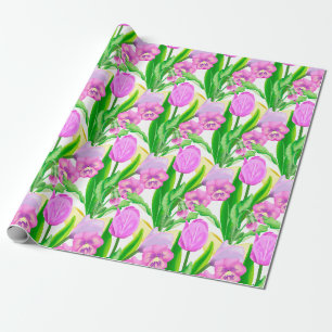 Papel De Regalo Bunch of Spring Flowers