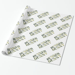 PAPEL DE REGALO BUNKER BUNNY CAMO / CAMOUFLAJE