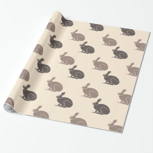 Papel De Regalo Bunnies de chocolate