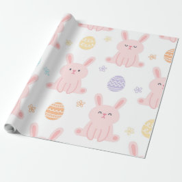 Papel De Regalo Bunnies de Pascua y Huevos de Pascua