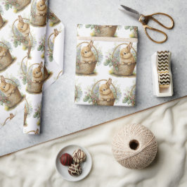 Papel De Regalo Bunny acuarela