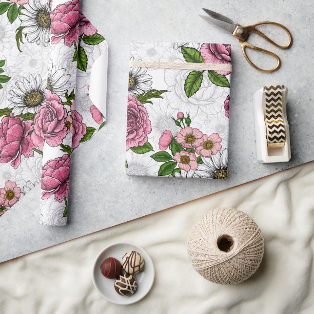 Papel De Regalo Buques de verano (Artesanía)