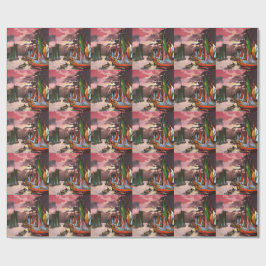 Papel De Regalo Buques en el Puerto de La Rochelle Arte