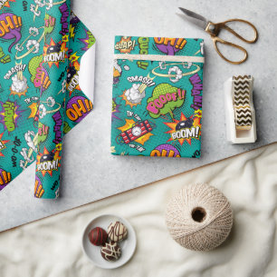 Papel De Regalo Burbujas de Cómic