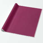Papel De Regalo Burgundy - Marsala Watercolor<br><div class="desc">Papel de envoltura de color rojo borgoñona.</div>