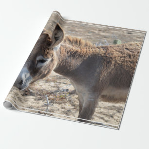 Papel De Regalo Burro adorable