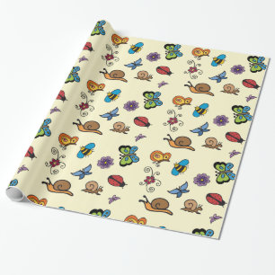Papel De Regalo Butterflies acaricia insectos Thunder_Cove