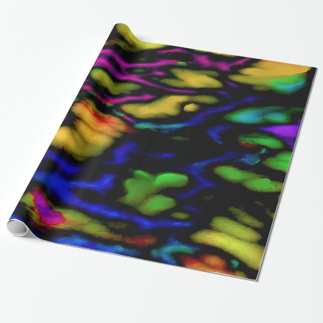 Papel De Regalo Butterfly Wing Neo (Desenrollado)