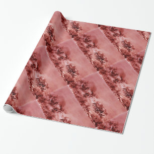 Papel De Regalo CABALLEROS, ROJO antiguo