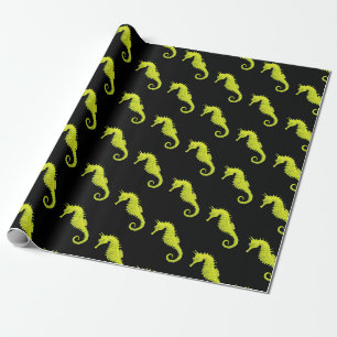 Papel De Regalo Caballo de mar