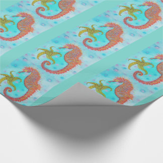 Papel De Regalo Caballo de mar descarado