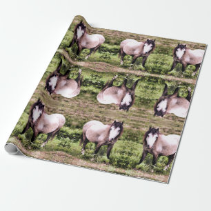 PAPEL DE REGALO CABALLOS
