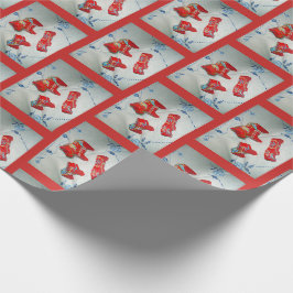 Papel De Regalo Caballos Dala Suecos