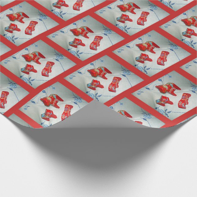 Papel De Regalo Caballos Dala Suecos (Esquina)